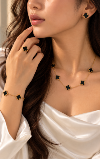 Elegance in Black and Gold